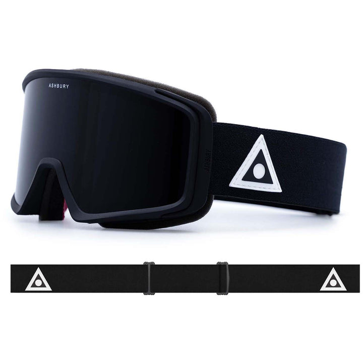 Ashbury Mirage Goggles Triangle/Revo Black Gold Mirror + Yellow