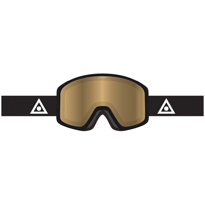 Ashbury Mirage Goggles Triangle/Revo Black Gold Mirror + Yellow