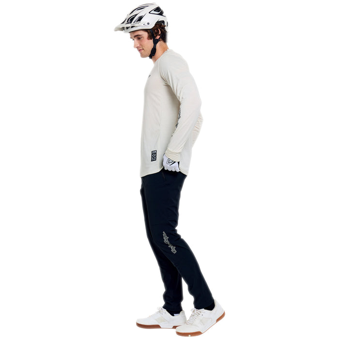 Troy Lee Designs Skyline Fakie Long-Sleeve Ride Tee Stripe Pumice