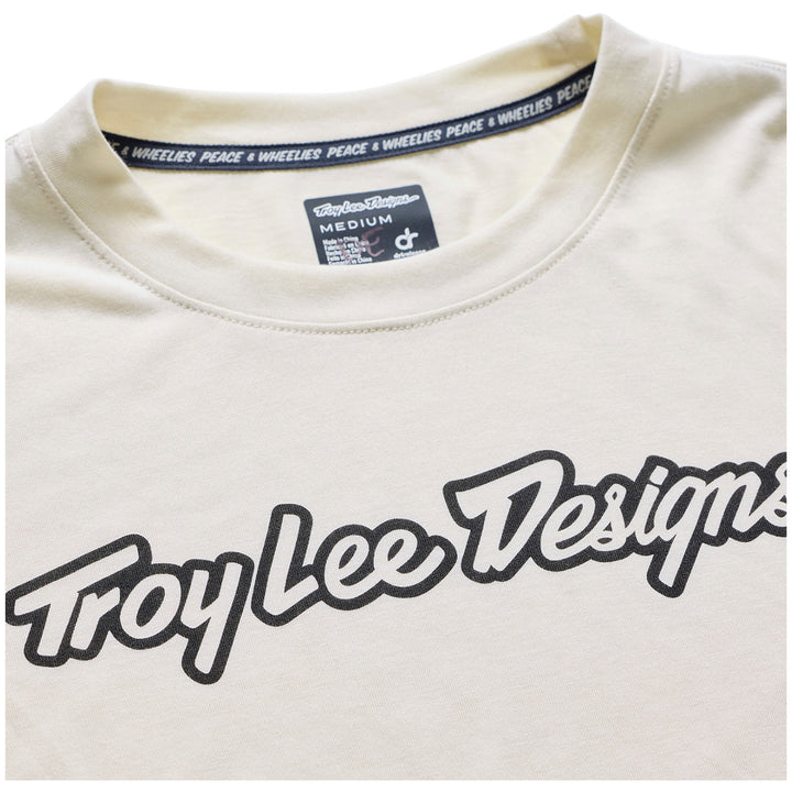 Troy Lee Designs Skyline Fakie Long-Sleeve Ride Tee Stripe Pumice