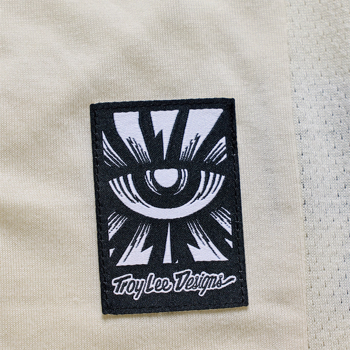 Troy Lee Designs Skyline Fakie Long-Sleeve Ride Tee Stripe Pumice