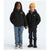 The North Face Reversible Perrito Hooded Jacket - Kids' TNF Black/Smoked Pearl