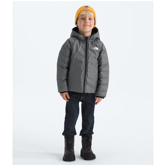 The North Face Reversible Perrito Hooded Jacket - Kids' TNF Black/Smoked Pearl