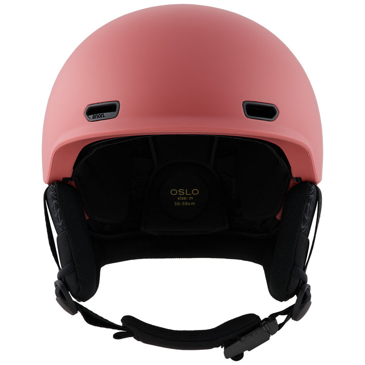 Anon Oslo WaveCel Round Fit Helmet Terracotta