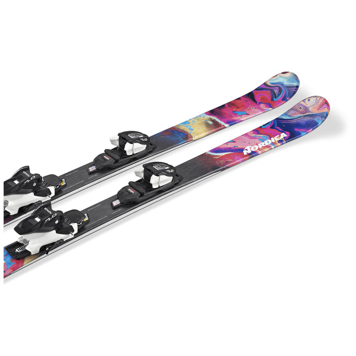 Nordica Unleashed J Skis + J7.0 FDT Bindings - Kids' 2026