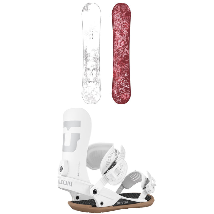 Dinosaurs Will Die Holce Snowboard + Union Strata Snowboard Bindings 2027