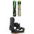 Dinosaurs Will Die Wizard Stick Snowboard + Union Strata Snowboard Bindings 2027