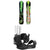 Dinosaurs Will Die Wizard Stick Snowboard + Union Contact Snowboard Bindings 2027