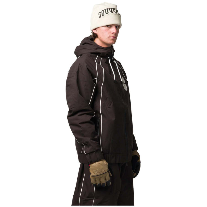 Souvenir Insulated Track Jacket - Men's Cocoa