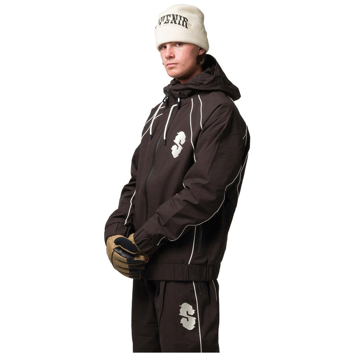 Souvenir Insulated Track Jacket - Men's Cocoa