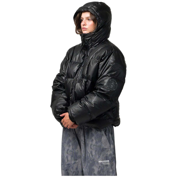Souvenir Mountain Puffy Jacket - Unisex Black