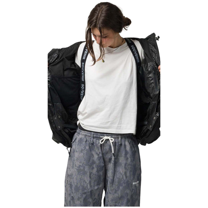 Souvenir Mountain Puffy Jacket - Unisex Black