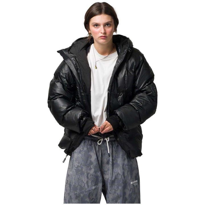 Souvenir Mountain Puffy Jacket - Unisex Black