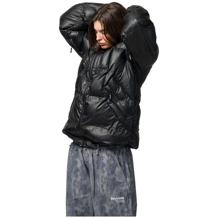 Souvenir Mountain Puffy Jacket - Unisex Black