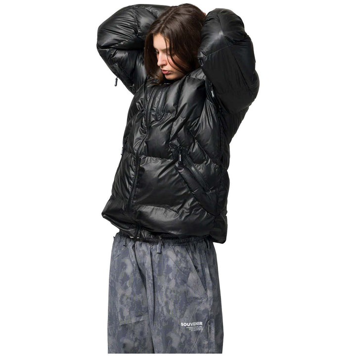 Souvenir Mountain Puffy Jacket - Unisex Black