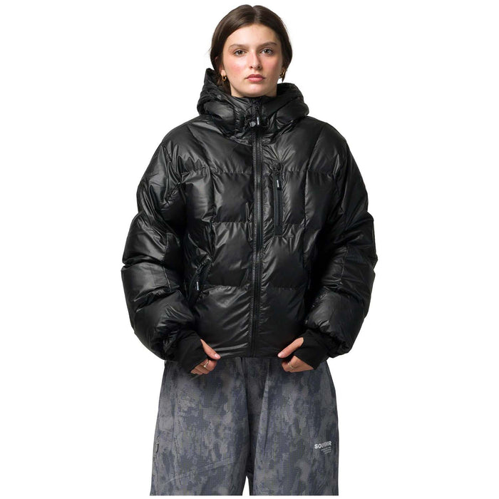 Souvenir Mountain Puffy Jacket - Unisex Black
