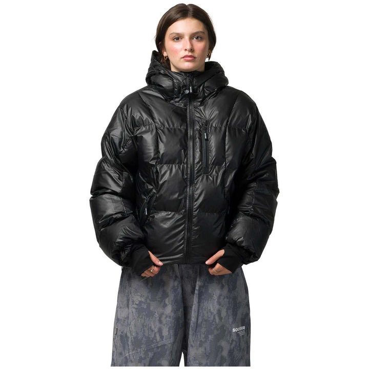 Souvenir Mountain Puffy Jacket - Unisex Black