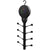 Hedgehog Hanger Shoe and Glove Dryer Black