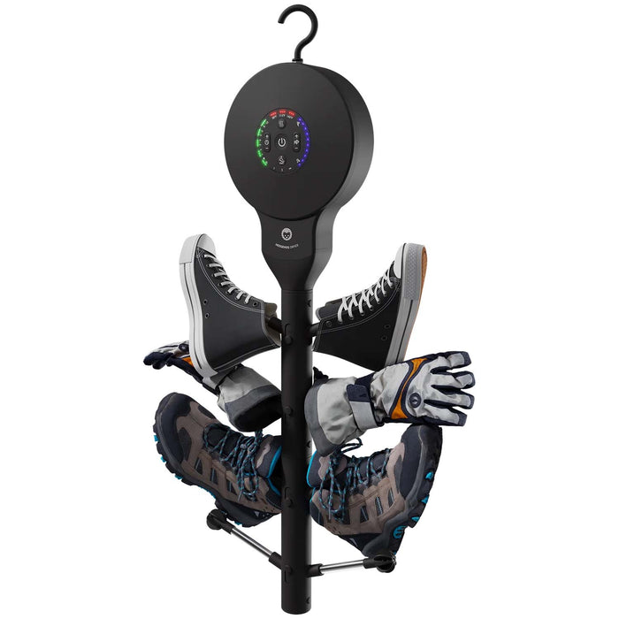 Hedgehog Hanger Shoe and Glove Dryer Black