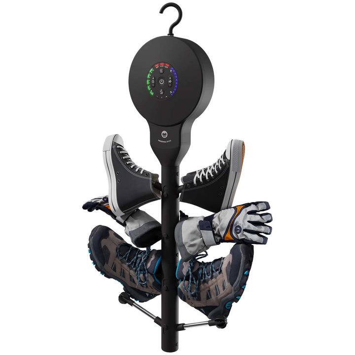 Hedgehog Hanger Shoe and Glove Dryer Black