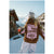 Notice The Reckless Black Cat Oversized Hoodie - Women's Brown