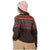 Notice The Reckless Oakridge Ragland Short Sweater - Women's Brown/Green/Ochre/Rust