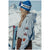 Notice The Reckless Ski Trip Cropped Hoodie - Women's Athletic Grey