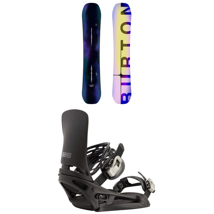 Burton Custom Snowboard + Cartel EST Snowboard Bindings 2027