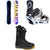 Burton Custom Flying V Snowboard + Cartel Snowboard Bindings + Waverange Plus Snowboard Boots 2027