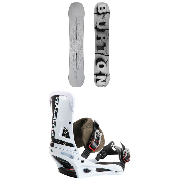 Burton Custom X Snowboard + Malavita X Snowboard Binding 2027