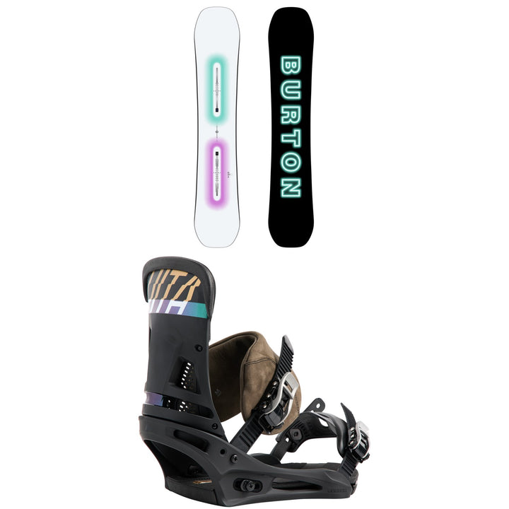 Burton Custom Snowboard + Malavita Snowboard Bindings 2026