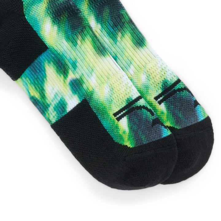 evo Medium Cushion Snow Socks Aurora Borealis