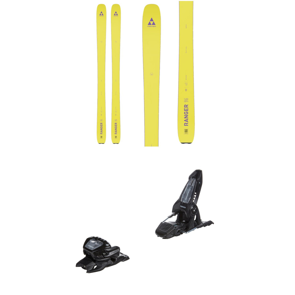 Fischer Ranger 96 Skis 2027 + Marker Griffon 13 ID Ski Bindings