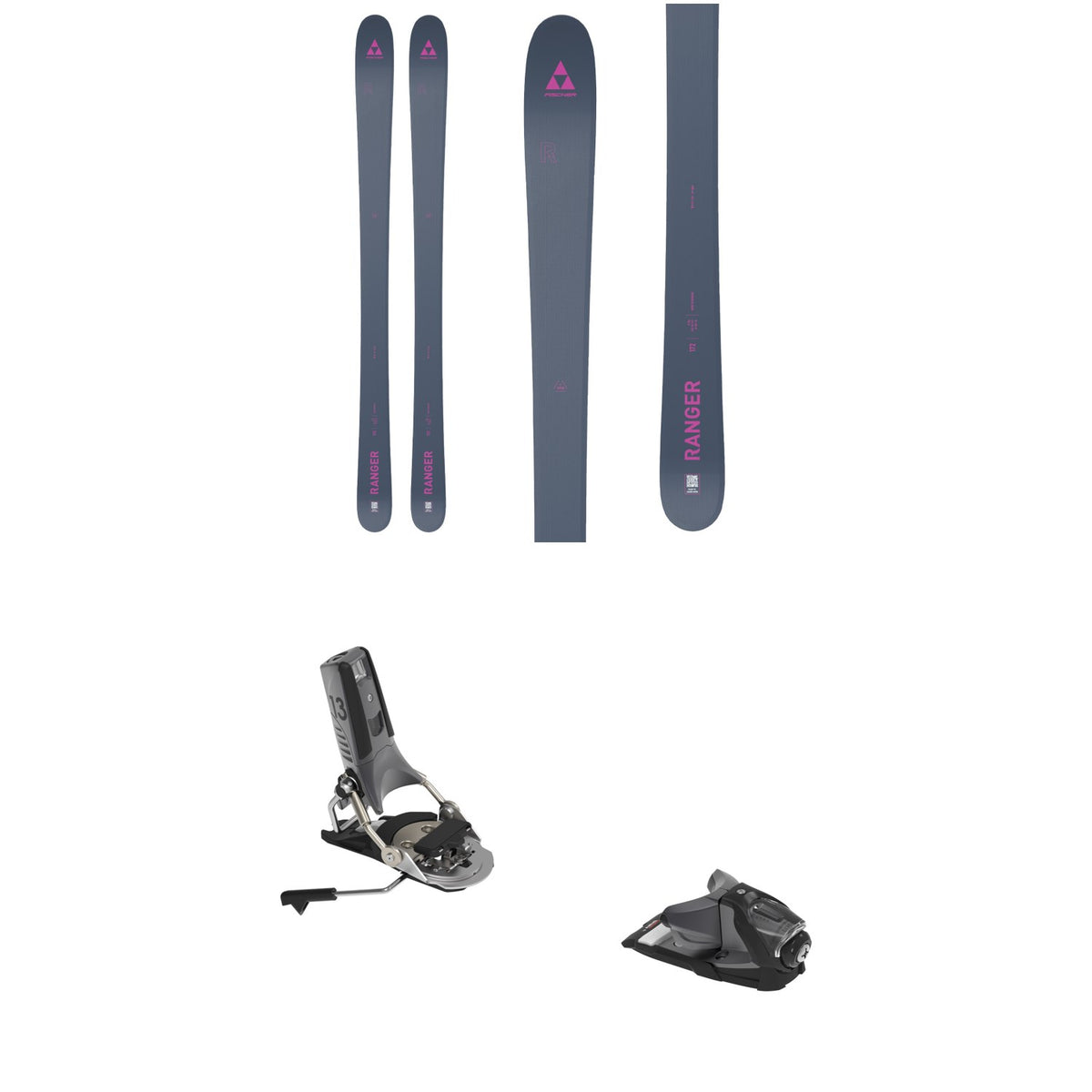 Fischer Ranger Skis + Look Pivot 2.0 13 GW Ski Bindings 2027