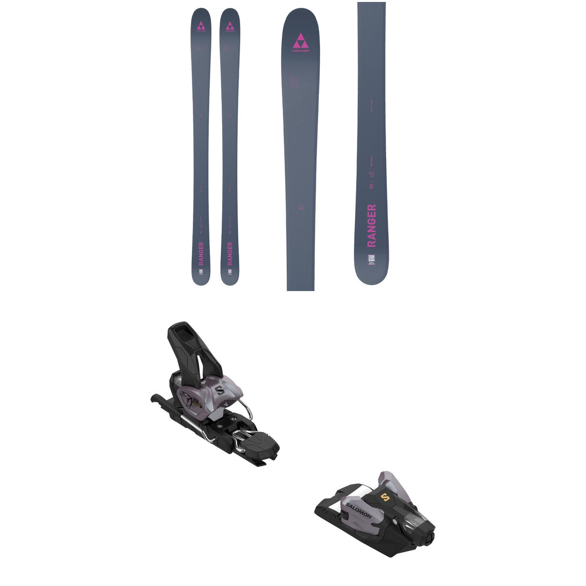 Fischer Ranger Skis 2027 + Salomon Strive 12 GW Ski Bindings