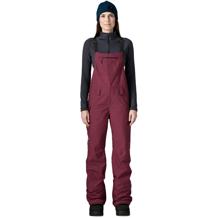 Patagonia Powder Town Bibs - Women's Berry Fig