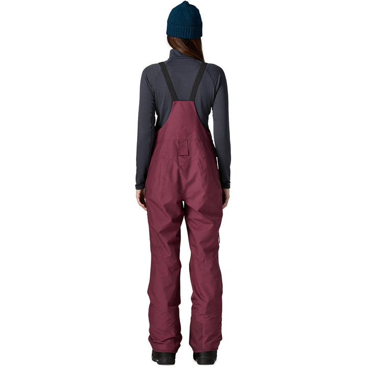 Patagonia Powder Town Bibs - Women's Berry Fig