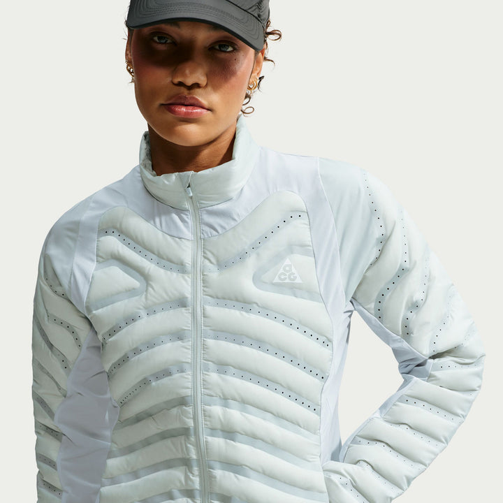 Nike ACG "Lava Loft" Jacket - Women's Light Silver/Pure Platinum/Summit White