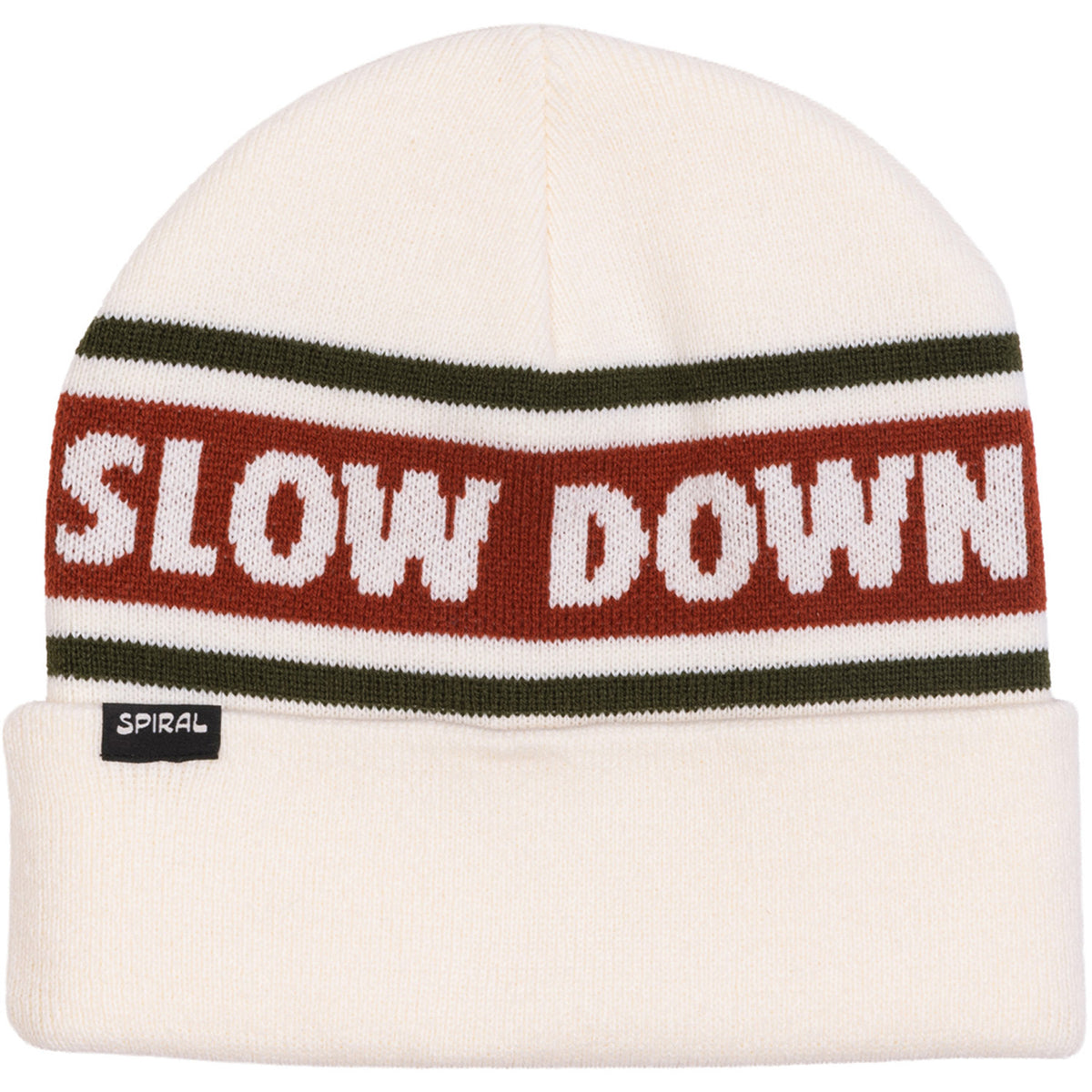 Spiral Wax Co. Slow Down Beanie Natural