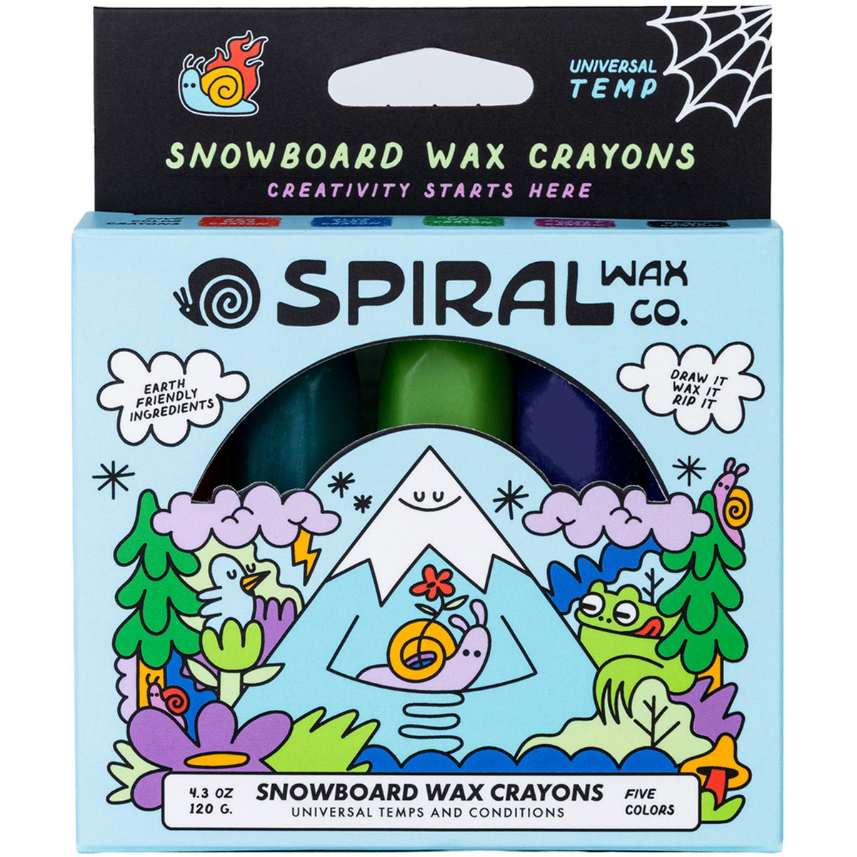 Spiral Wax Co. Wax Crayons Wax
