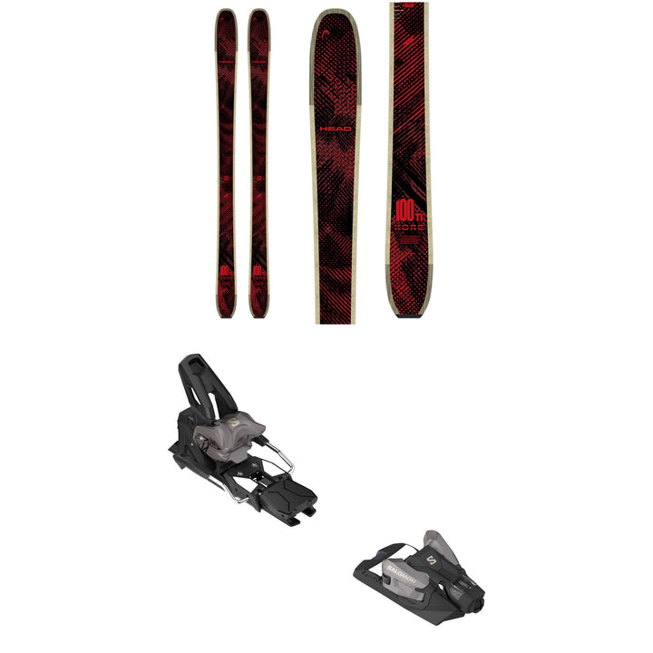 Head Kore 100 Ti Skis 2027 + Salomon Strive 14 GW Ski Bindings