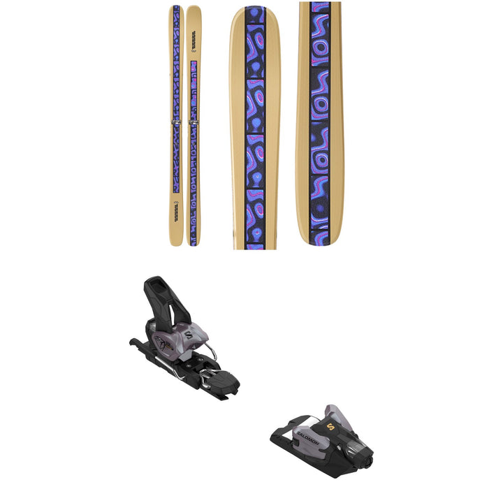 K2 Omen 90 Skis 2027 + Salomon Strive 12 GW Ski Bindings