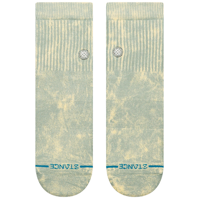 Stance Icon Washed Quarter Socks Iceberg