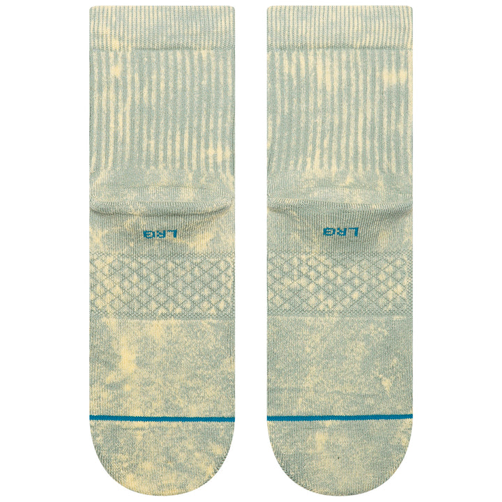 Stance Icon Washed Quarter Socks Iceberg