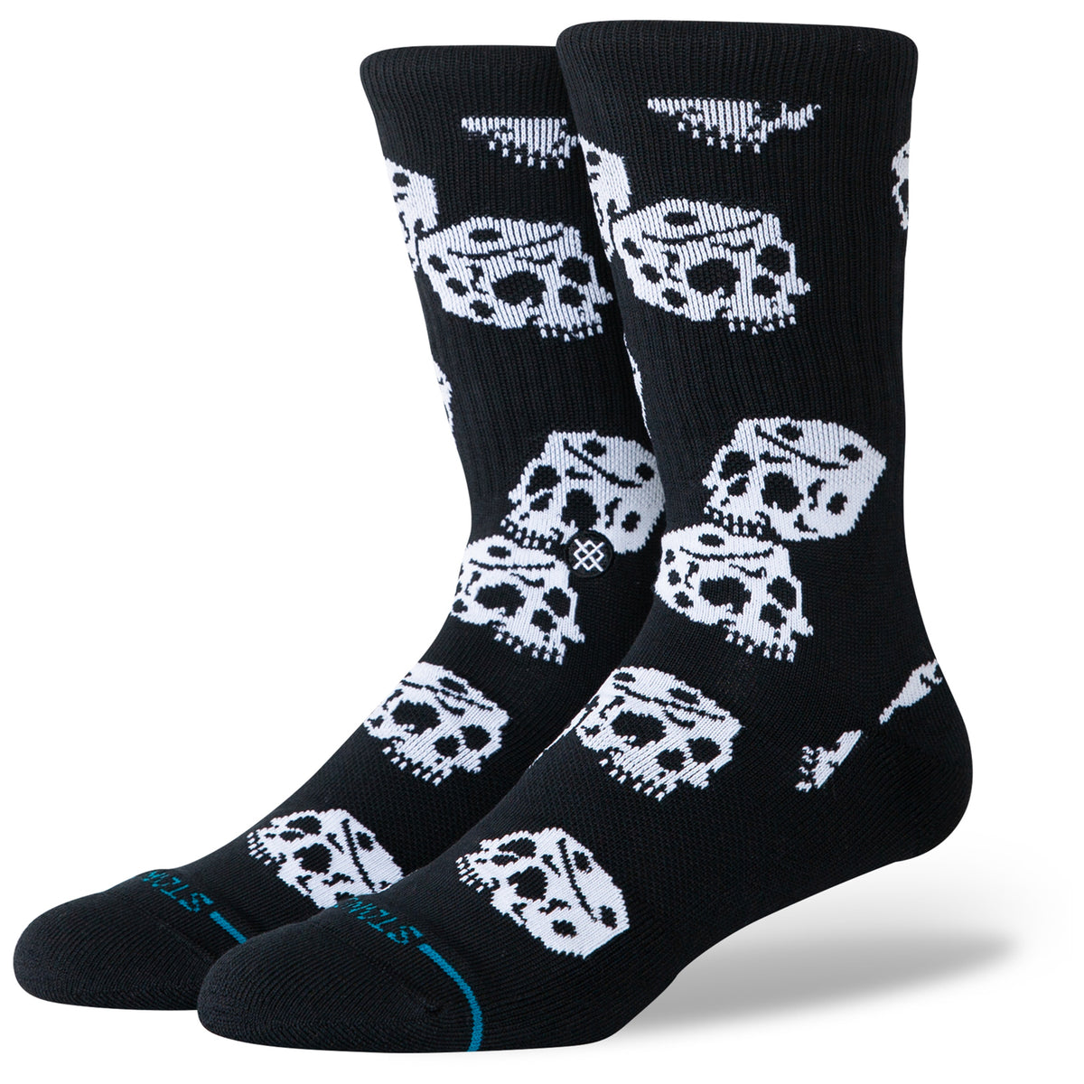 Stance Die Up Socks Black