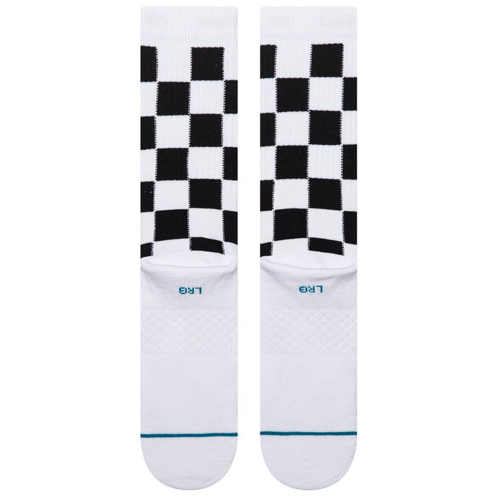 Stance Dance Floor Crew Socks White