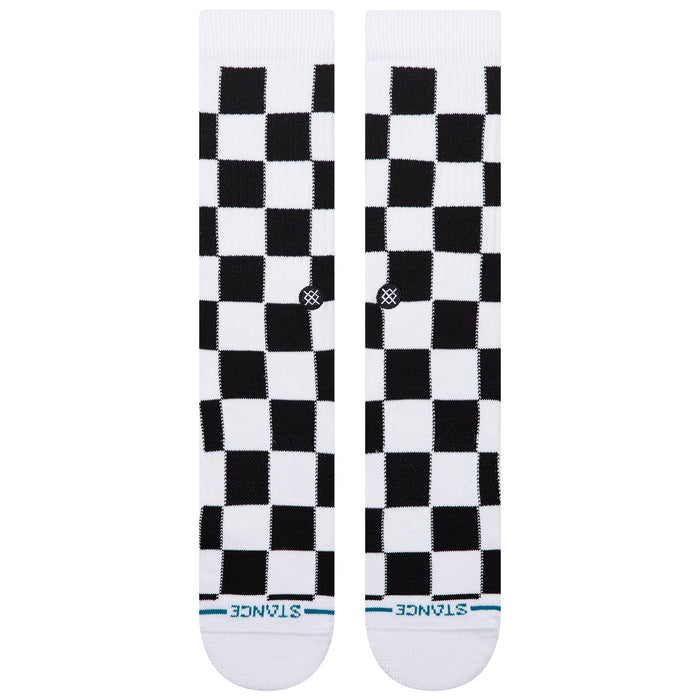 Stance Dance Floor Crew Socks White