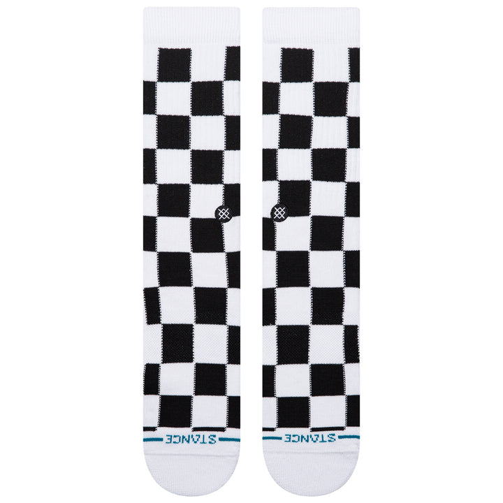 Stance Dance Floor Crew Socks White