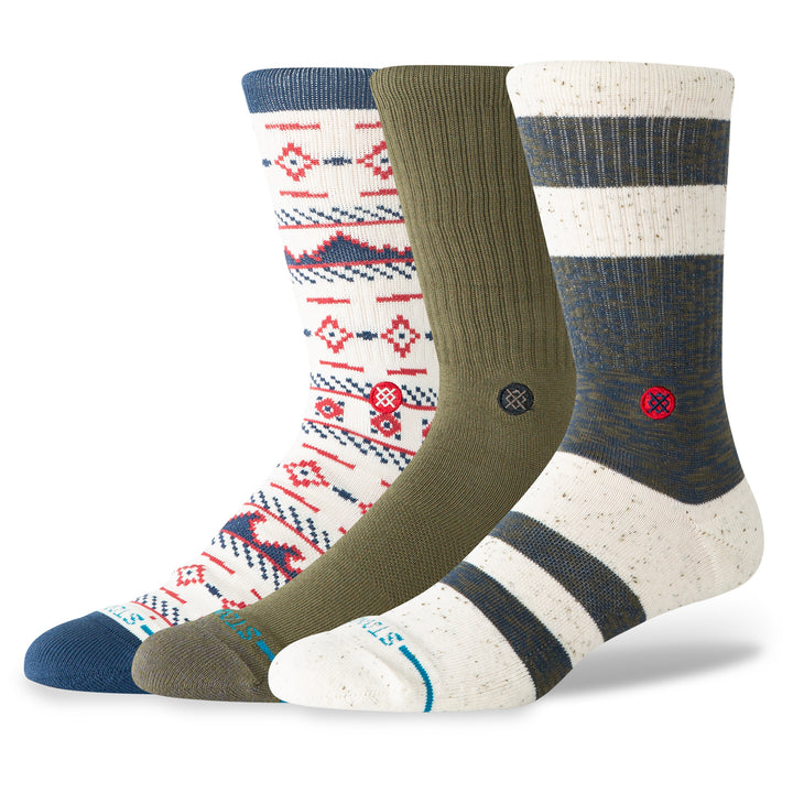 Stance Marine Layer 3-Pack Socks Navy