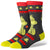 Stance Grinch Sweater Crew Socks Black